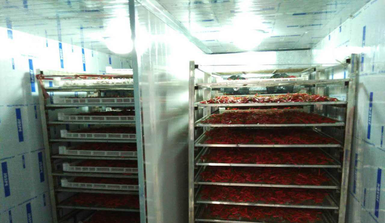 辣椒烘干 辣椒烘干過程